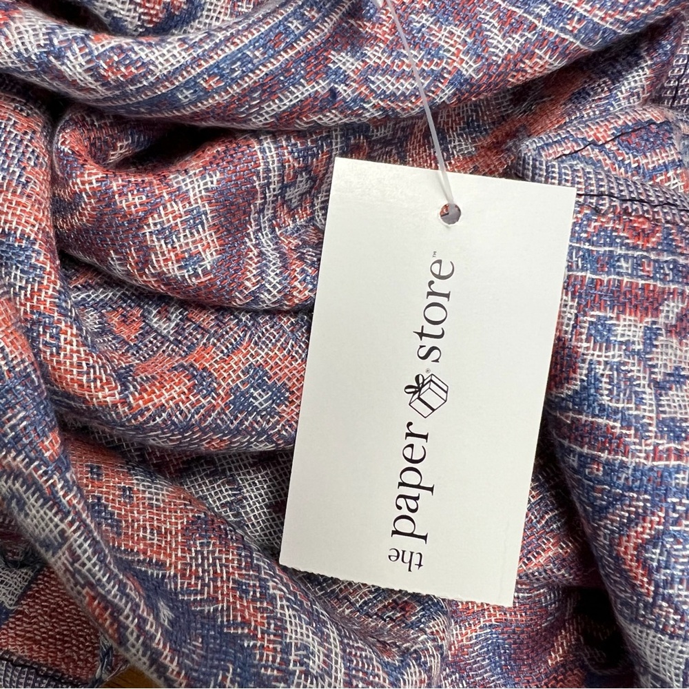 PAPER STORE Paisley Shawl Scarf - Picture 4 of 4